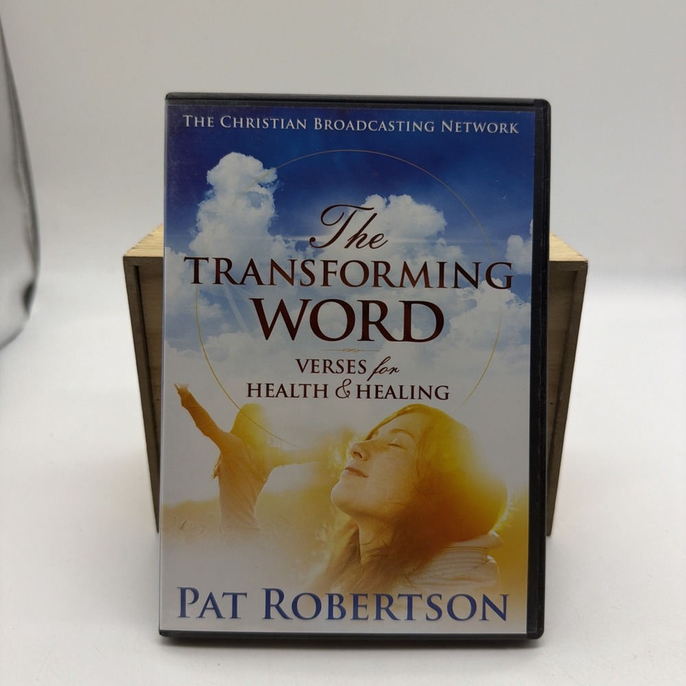 The Transforming Word Verses For Health & Healing DVD CD Pat Robertson CBN